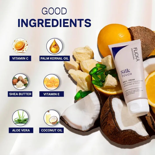 Flicka Silk Touch 3 in 1 Moisturizer | All Skin Types