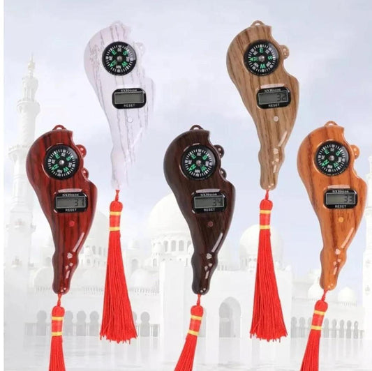 Smart Tasbih Counter with Qibla Compass | Digital Prayer Counter